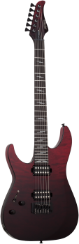 SCHECTER Electric Guitar, Reaper 6 Elite, Blood Burst, Lefthand