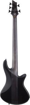 SCHECTER Electric Bass Guitar, Stiletto-5 Stealth Pro, Satin Black, Lefthand
