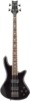 SCHECTER Bassgitarre, Stiletto Extreme-4, See-Thru Black