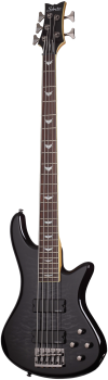 SCHECTER Bassgitarre, Stiletto Extreme-5, See-Thru Black