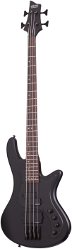 SCHECTER Bassgitarre, Stiletto Stealth-4, Satin Black
