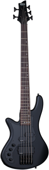 SCHECTER Bassgitarre, Stealth Stiletto-5, Satin Black, LinkshÃÂÃÂ¤nder