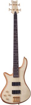 SCHECTER Bassgitarre, Stiletto Custom-4, Natural Satin, LinkshÃÂ¤nder