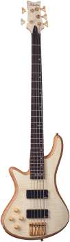 SCHECTER Bassgitarre, Stiletto Custom-5, Natural Satin, LinkshÃÂ¤nder