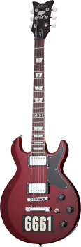 SCHECTER E-Gitarre, Signature Zacky Vengeance 6661 Custom, See-Thru Ch