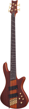 SCHECTER Bassgitarre, Stiletto Studio-5 FF, Honey Satin