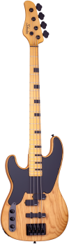 SCHECTER Bassgitarre, Model-T Session, Aged Natural Satin, LinkshÃÂ¤nder
