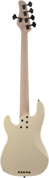 SCHECTER Electric Bass Guitar, P-5, Ivory