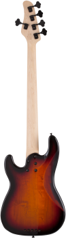 SCHECTER Electric Bass Guitar, P-5, 3-Tone Sunburst