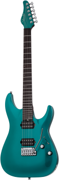 SCHECTER E-Gitarre, Signature Aaron Marshall AM-6 Tremolo, Arctic Jade