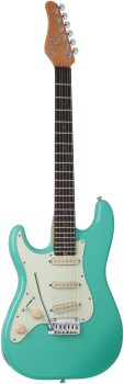 SCHECTER E-Gitarre, Signature Nick Johnston Trad. SSS, Atomic Green, L