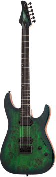 SCHECTER E-Gitarre, C-6 Pro, Aqua Burst