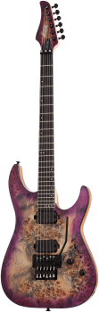 SCHECTER E-Gitarre, C-6 FR Pro, Aurora Burst