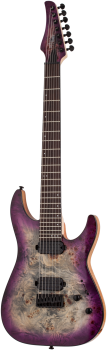 SCHECTER E-Gitarre, C-7 Pro, Aurora Burst