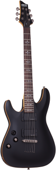 SCHECTER E-Gitarre, Demon 6, Satin Black, LinkshÃÂ¤nder