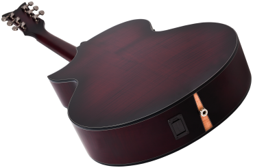 Preview: SCHECTER Steel String Guitar, Orleans Stage, Vampyre Red Burst Satin