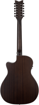 Preview: SCHECTER Steel String Guitar, Orleans Studio 12, See-Thru Black Satin