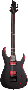 SCHECTER Electric Guitar, Sunset-6 Evertune, Red Dawn