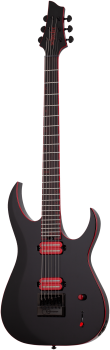SCHECTER Electric Guitar, Sunset-6 Evertune EX, Red Dawn