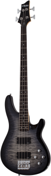 SCHECTER Bassgitarre, C-4 Plus, Charcoal Burst