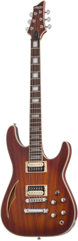 SCHECTER E-Gitarre, C-1 E/A Classic, Faded Vintage Sunburst