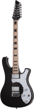 SCHECTER Electric Guitar, Stargazer-12, Gloss Black