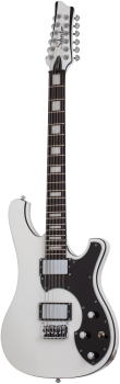 SCHECTER Electric Guitar, Stargazer-12, Gloss White
