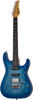 SCHECTER E-Gitarre, California Classic, Trans Sky Burst