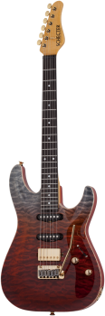 SCHECTER E-Gitarre, California Classic, Bengal Fade