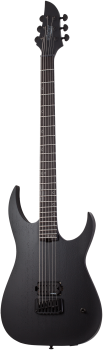 SCHECTER Electric Guitar, Sig Keith Merrow KM-6 MKIII EX, Satin Black Open Pore