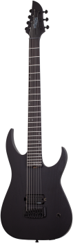 SCHECTER Electric Guitar, Sig Keith Merrow KM-7 MKIII EX, Satin Black Open Pore