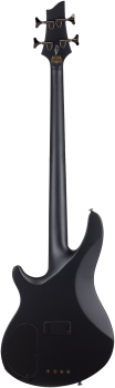 SCHECTER Electric Bass Guitar, MVP C-4, Satin Black Reign