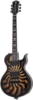 SCHECTER E-Gitarre, Wylde Audio, Odin Grail, Charcoal Burst Buzzsaw