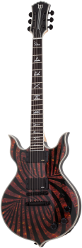 SCHECTER E-Gitarre, Wylde Audio, Heathen Grail, Gloss Black Blizzard