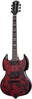 SCHECTER Electric Guitar, Wylde Audio, Barbarian, Blood Raven