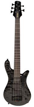 SPECTOR Bassgitarre, Bantam 5, 5-Saiter, aktiv, Black Stain Gloss