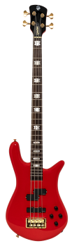 SPECTOR Bassgitarre, Euro Classic, 4-Saiter, aktiv, Solid 80s Red Gloss