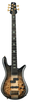 SPECTOR Bass Guitar, Euro CST, 5-string, active, Natural Black Burst Gloss
