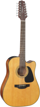 TAKAMINE Westerngitarre, G-Serie, GD30CE-12 NAT, Dreadnought/C, 12-Sai