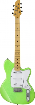 Ibanez - Yvette Young Signature Slime Green Sparkle + Special Sticker
