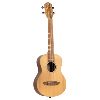 ORTEGA Timber Series Tenor Ukulele 4 String - Solid Cedar / Walnut Natural + Bag RUTI-TE