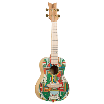 ORTEGA Art Series Concert Ukulele 4 String - Spruce / Catalpa Himalaya RUAR-HY