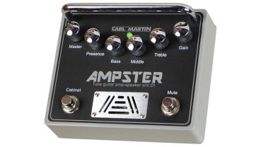 Carl Martin AMPSTER - Tube Guitar Amp-Speaker Sim DI
