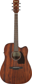 IBANEZ PF Performance Acoustic Guitar 6-String - Open Pore Natural PF12MHCE-OPN