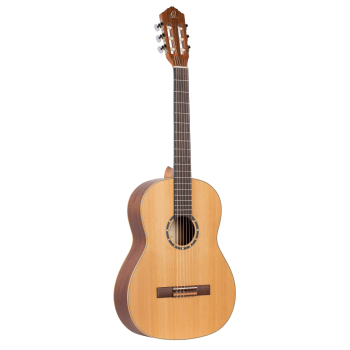 ORTEGA Family Series 4/4 Classical Slim Neck Guitar 6 String - Cedar / Mahogany Natural + Gigbag R122SN