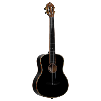 ORTEGA Onyx Series Baritone Ukulele 4-String + Pro Gig Bag RUOX-BA