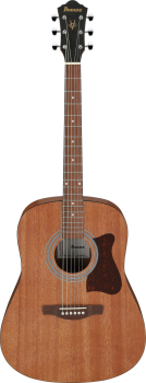 IBANEZ Jampack Acoustic Guitar Set 6-String - Open Pore Natural + Gig Bag, Strap, Tuner & Picks V54NJP-OPN
