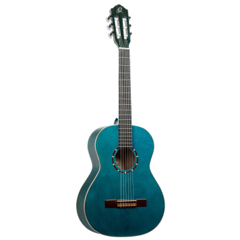 ORTEGA Family Series 3/4 Classical Guitar 6 String - Ocean Blue + Gigbag R121-3/4OC