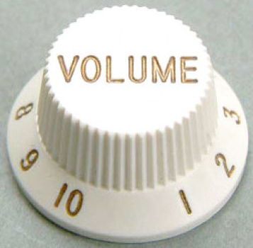 IBANEZ standard control knob - white for AT100CL/JEM505/JEM7V7/JEM7V 4KB1JF1W