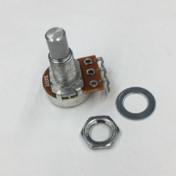 IBANEZ Potentiometer A500K, D16, Solid Shaft Long Thread 3V504SAS01-SL